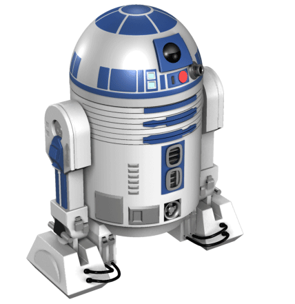 R2D2 Star Wars Blu-Ray Case by Dave Delisle