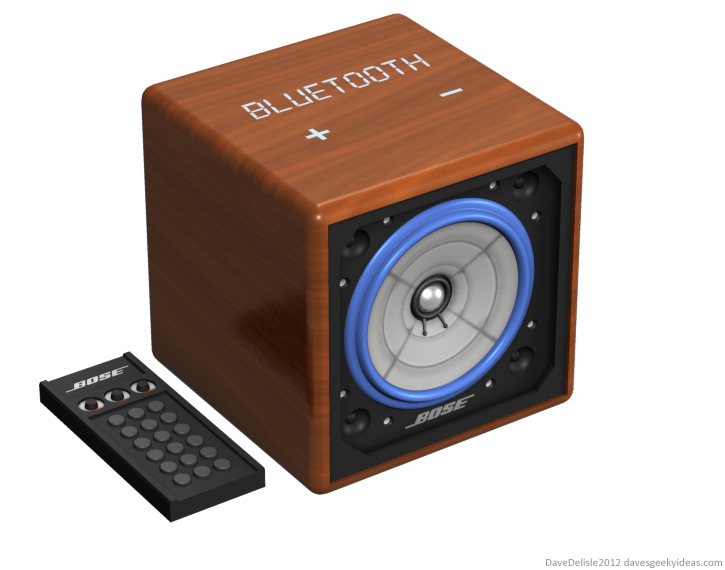 BTTF bluetooth speaker design 2012 dave delisle davesgeekyideas dave's geeky ideas