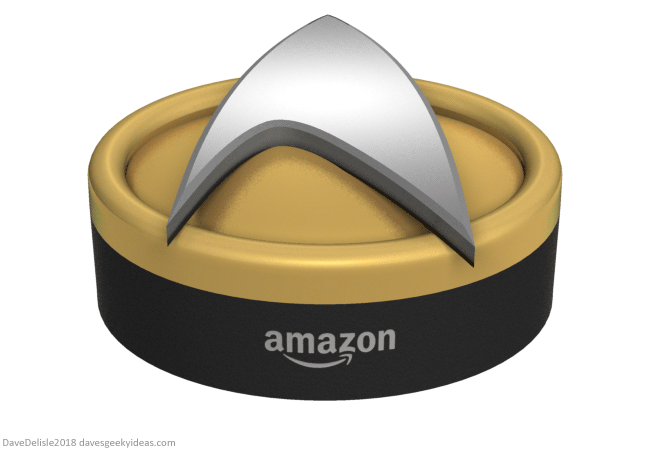 Star Trek personal assistant Alexa Siri Amazon Apple by Dave Delisle davesgeekyideas Dave's Geeky Ideas